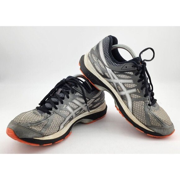 ASICS T5D3N Gel-Cumulus 17 Shoes Gray Synthetic Running Sneakers Size 10.5 main image 6